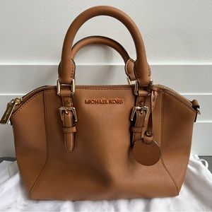 Michael Kors Ciara Medium Saffiano Leather Satchel